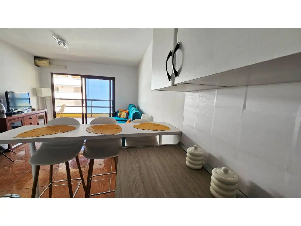 Küche von Wohnung zur Miete in San Miguel de Abona mit Klimaanlage, Terrasse und Möbliert