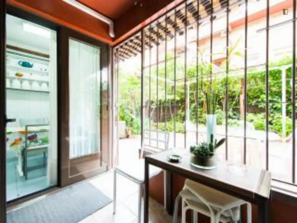 Terrace of Apartments for rent in Madrid  with Air Conditioner, Heating and Furnished
