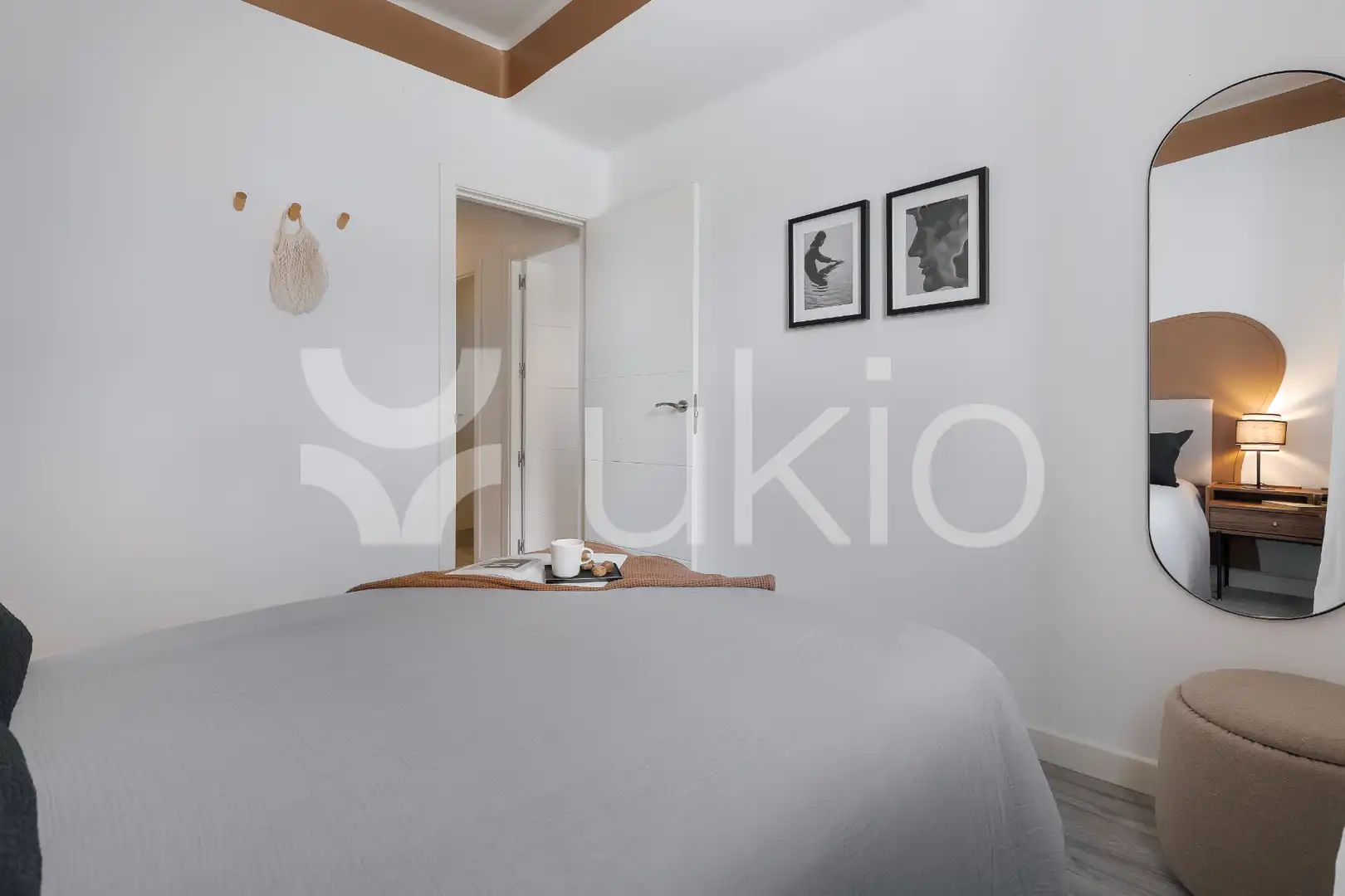 Bedroom of Apartments for rent in Madrid  with Air Conditioner, Heating and Furnished