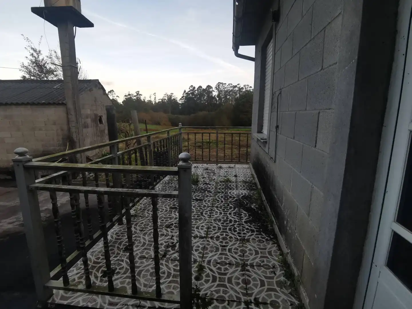 Terraza de Casa o chalet en venta en A Laracha   con Jardín privado, Terraza y Amueblado