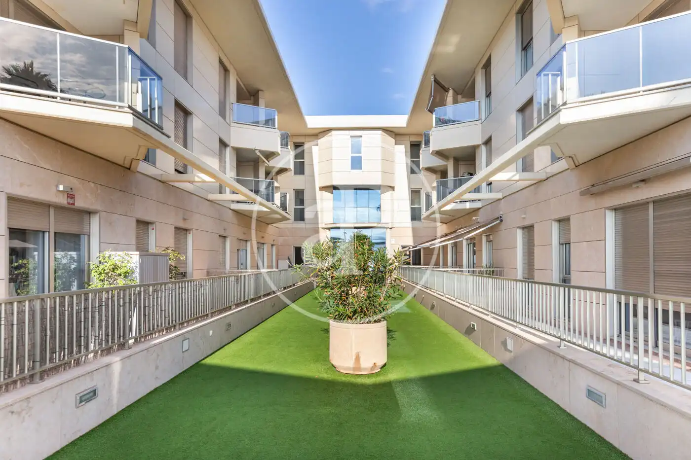 Terraza de Piso en venta en Alboraya con Aire acondicionado, Calefacción y Jardín privado