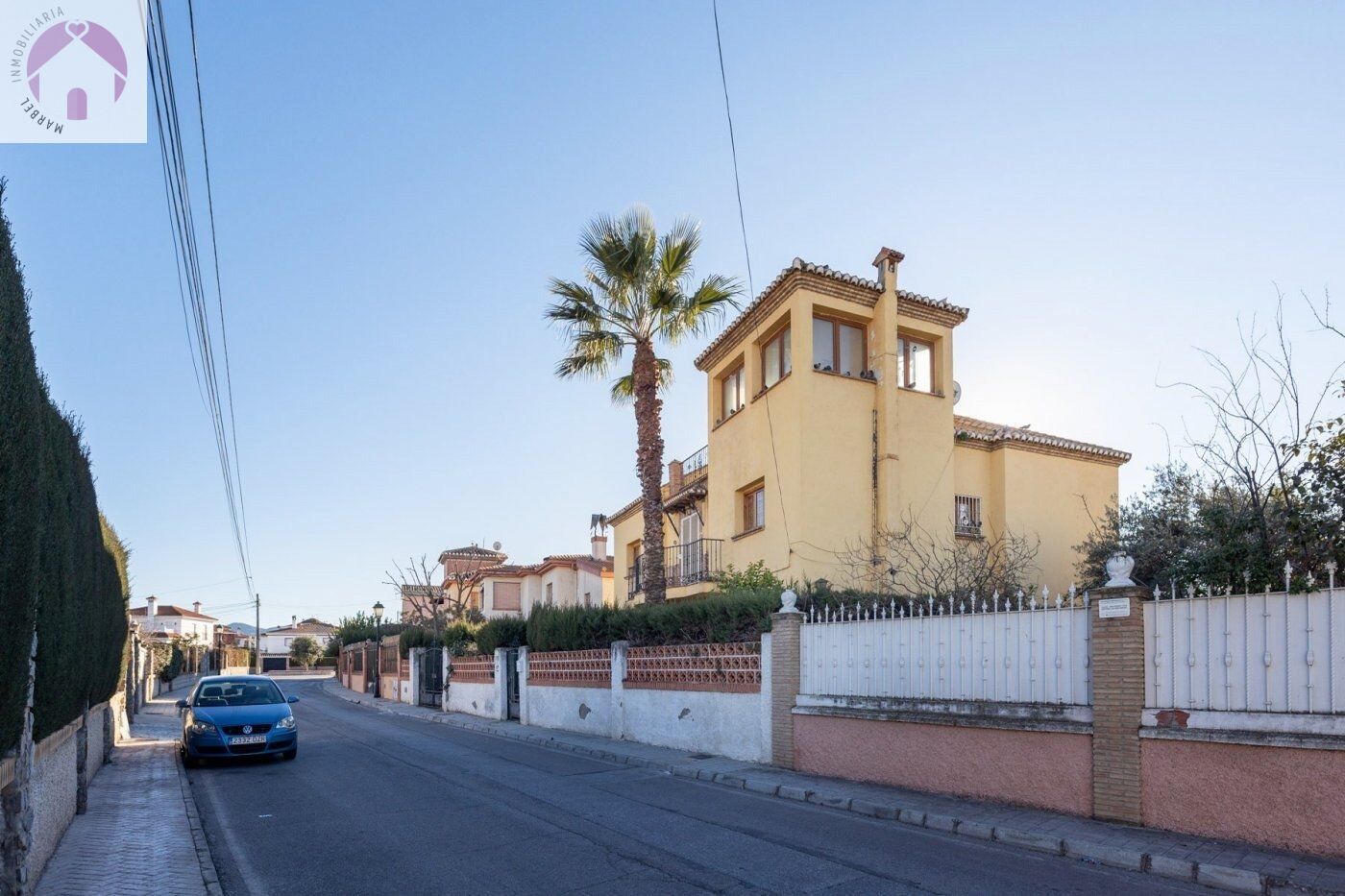 Exterior view of House or chalet for sale in Ogíjares  with Heating, Private garden and Parquet flooring