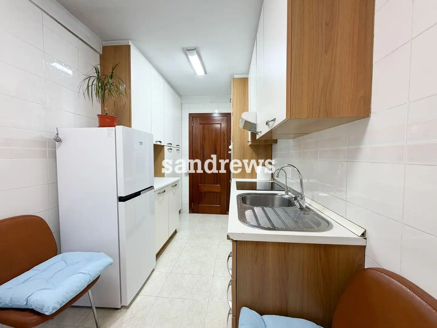 Kitchen of Flat for sale in Figueres  with Air Conditioner and Heating