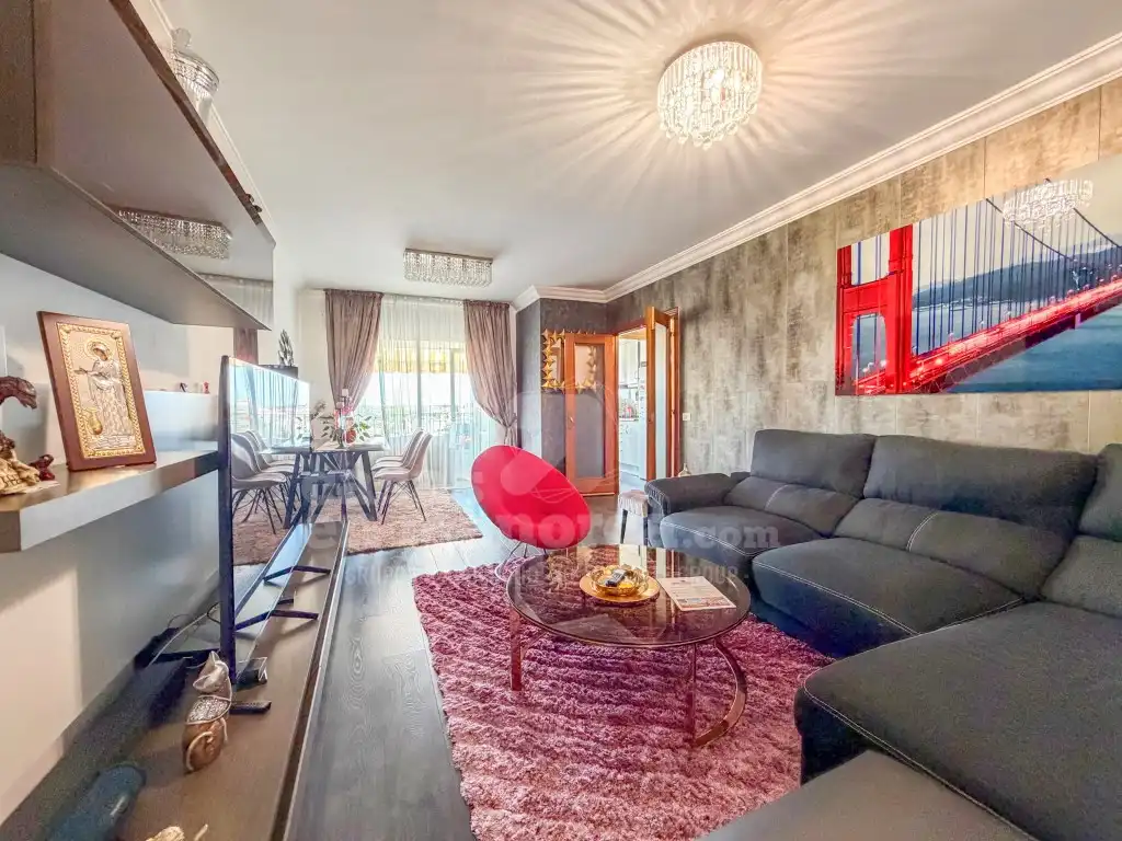 Sala de estar de Piso en venta en Alaior con Terraza