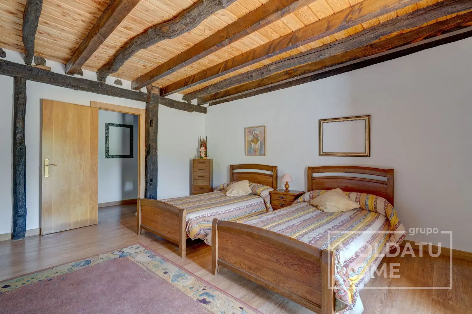 Dormitori de Casa o xalet en venda en Mendaro amb Calefacció, Jardí privat i Terrassa