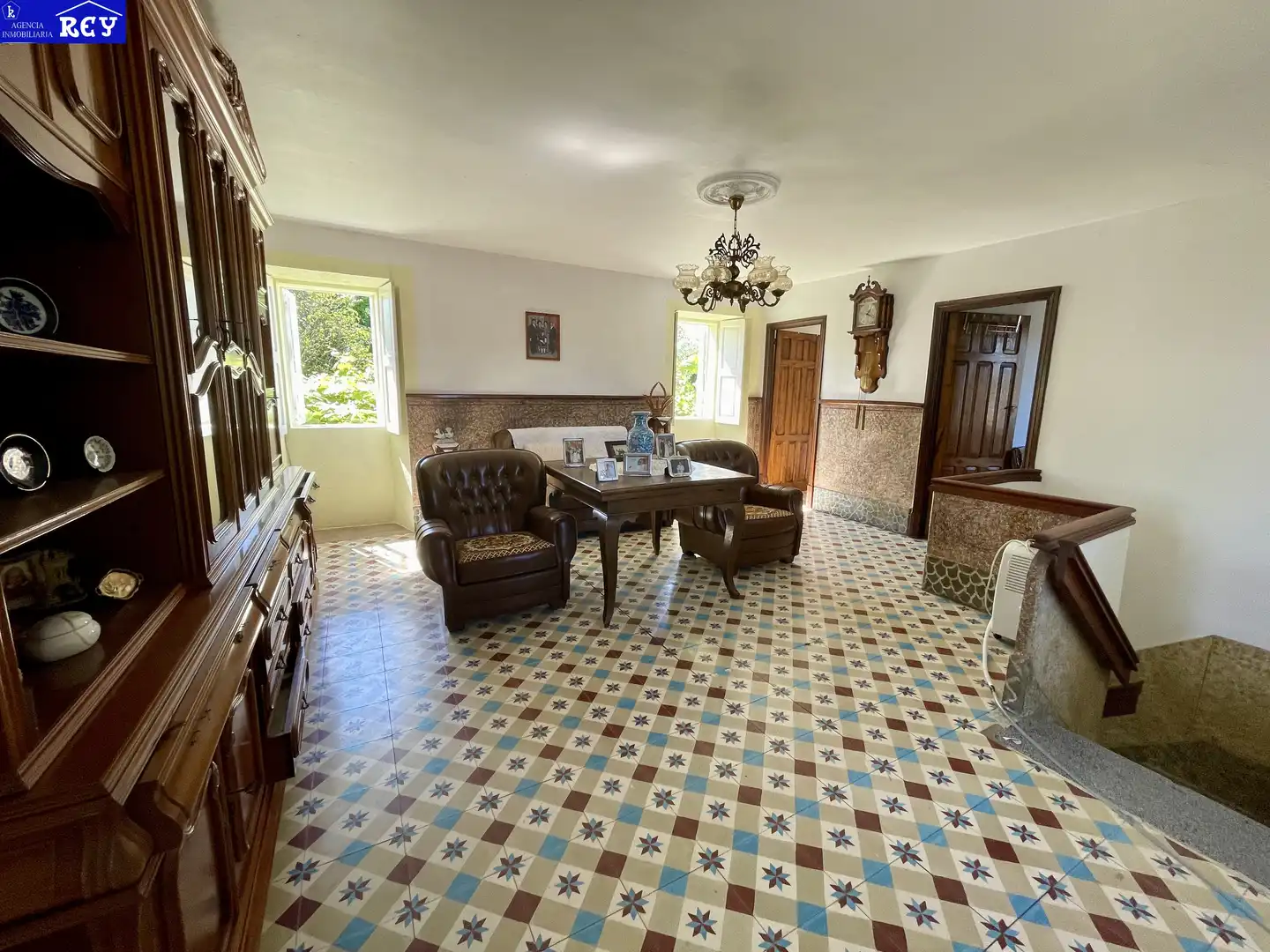 Comedor de Finca rústica en venta en Silleda con Jardín privado y Amueblado