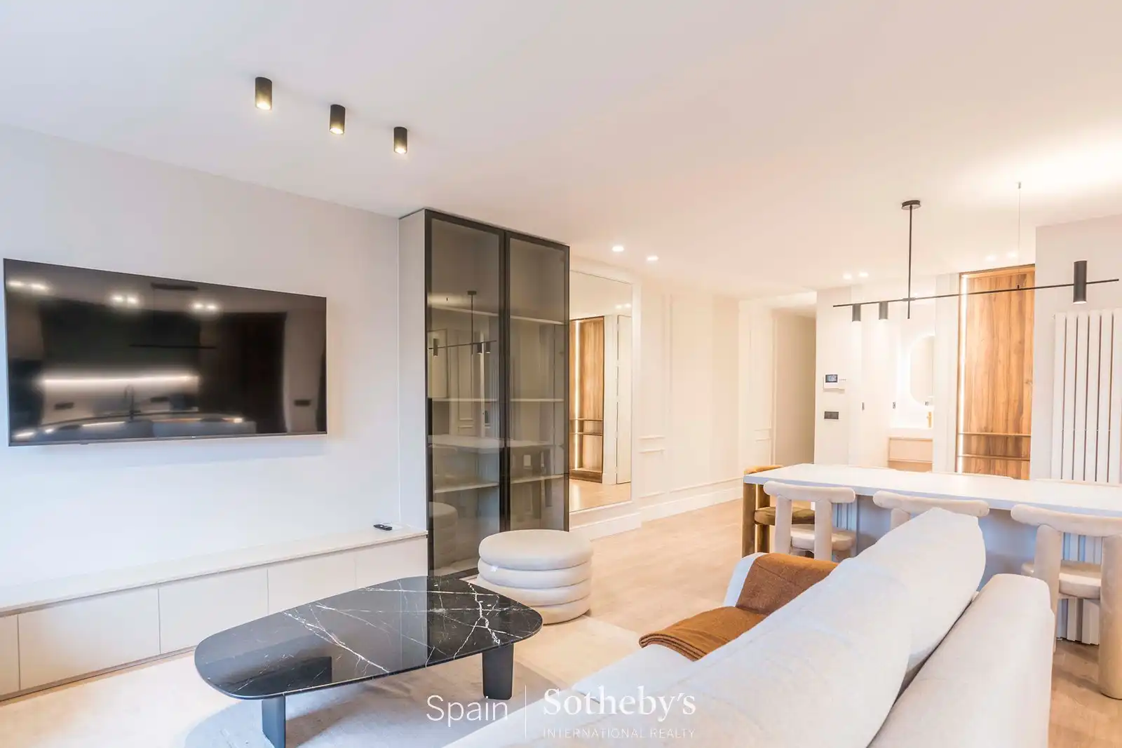 Sala de estar de Apartamento en venta en Madrid con Aire acondicionado, Calefacción y Trastero