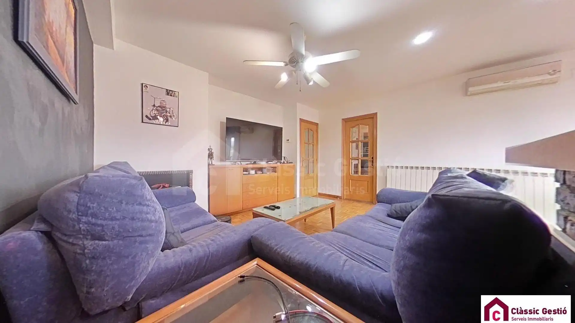 Sala de estar de Piso en venta en Terrassa con Aire acondicionado y Calefacción