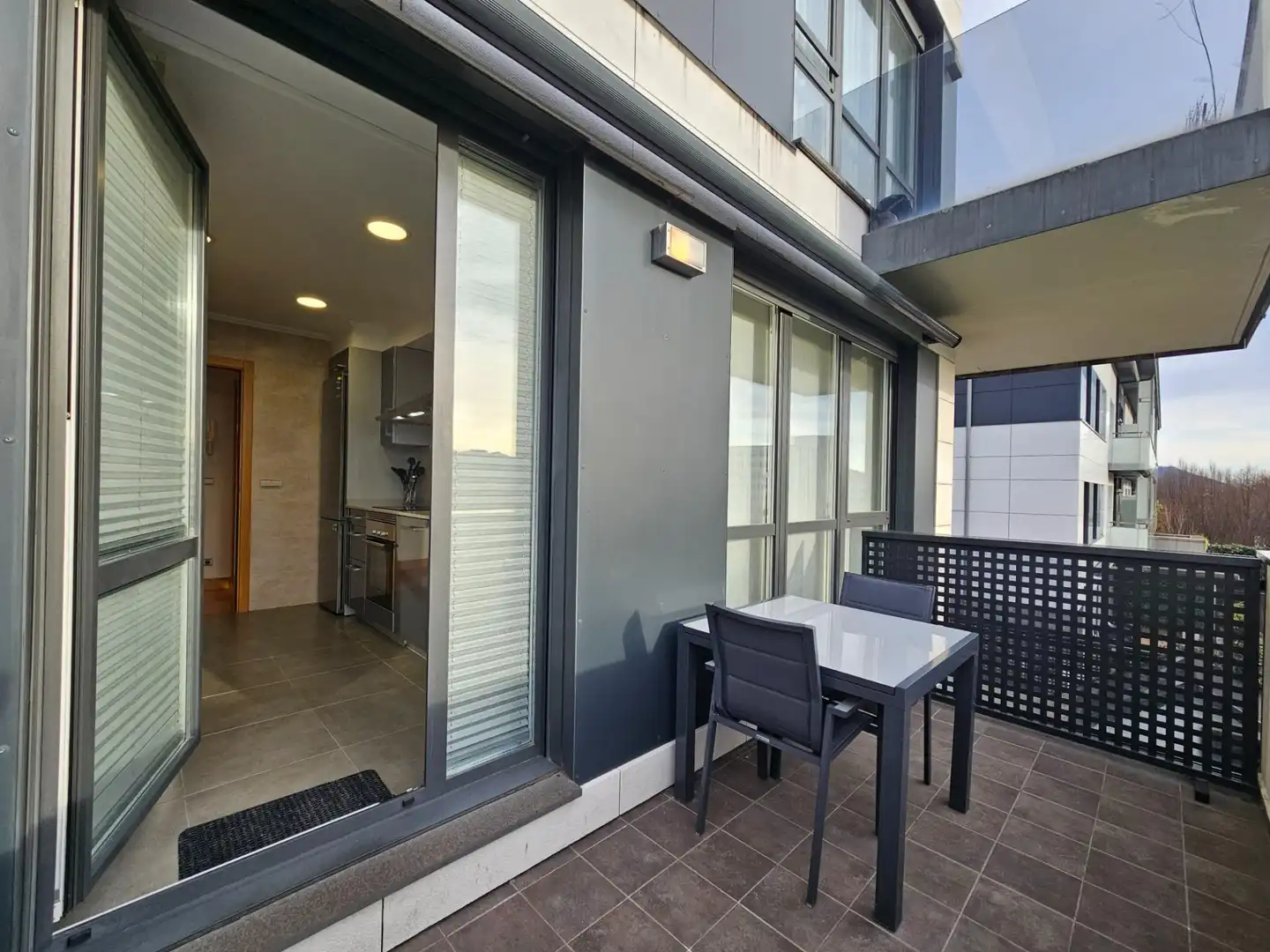 Terraza de Piso en venta en Donostia - San Sebastián  con Calefacción, Jardín privado y Terraza