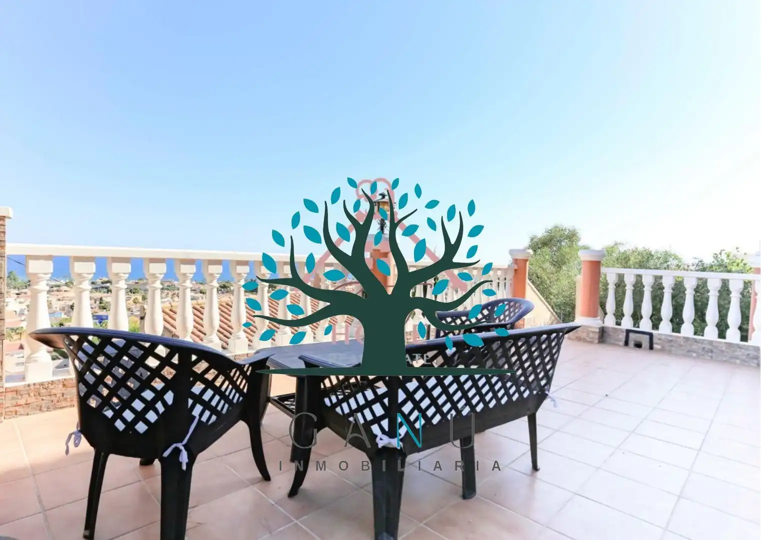 Terraza de Casa o chalet en venta en Mazarrón con Aire acondicionado, Calefacción y Jardín privado