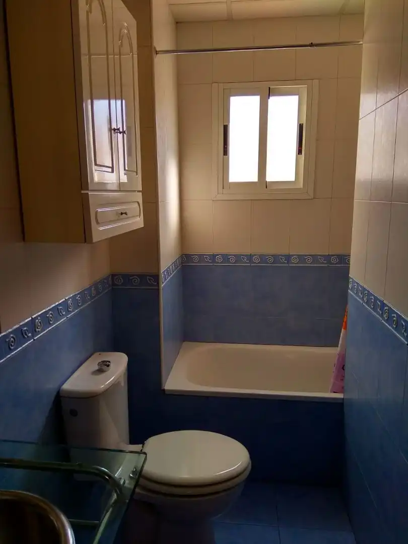 Bathroom of Flat for rent in Murcia  with Air Conditioner, Storage room and Furnished
