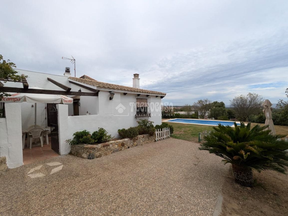 Exterior view of House or chalet for sale in Vejer de la Frontera  with Heating, Private garden and Terrace