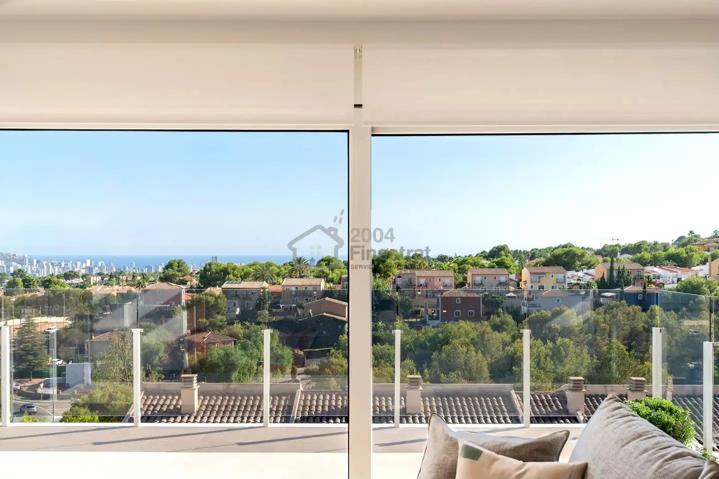 Terraza de Casa adosada en venta en La Nucia con Aire acondicionado, Jardín privado y Terraza