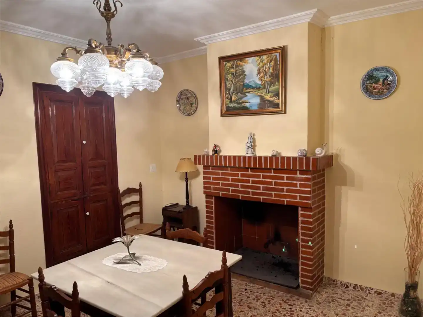 Comedor de Casa adosada en venta en La Vall d'Alcalà, Alicante