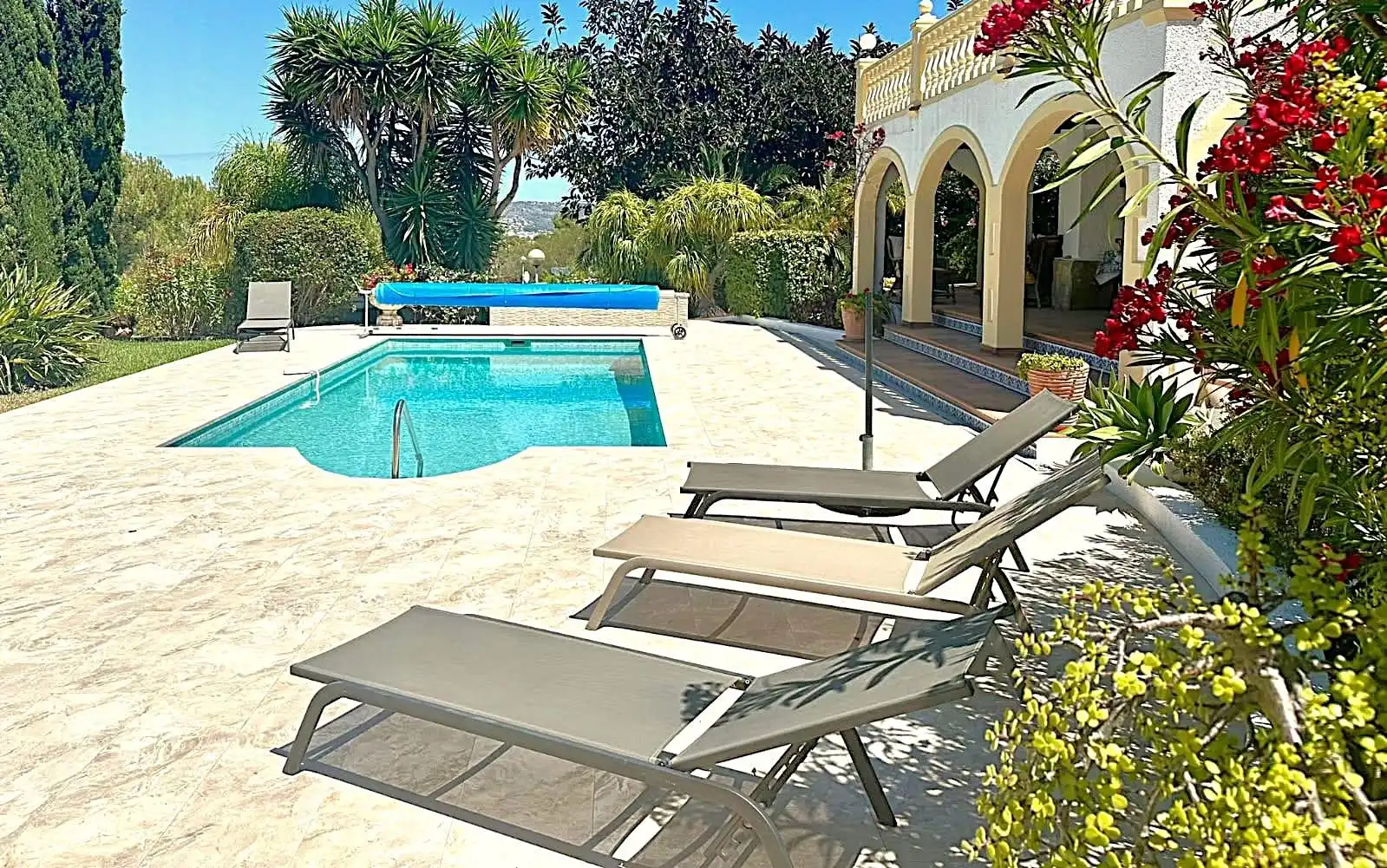 Terrace of Houses for sale in Jávea / Xàbia  with Air Conditioner, Heating and Private garden