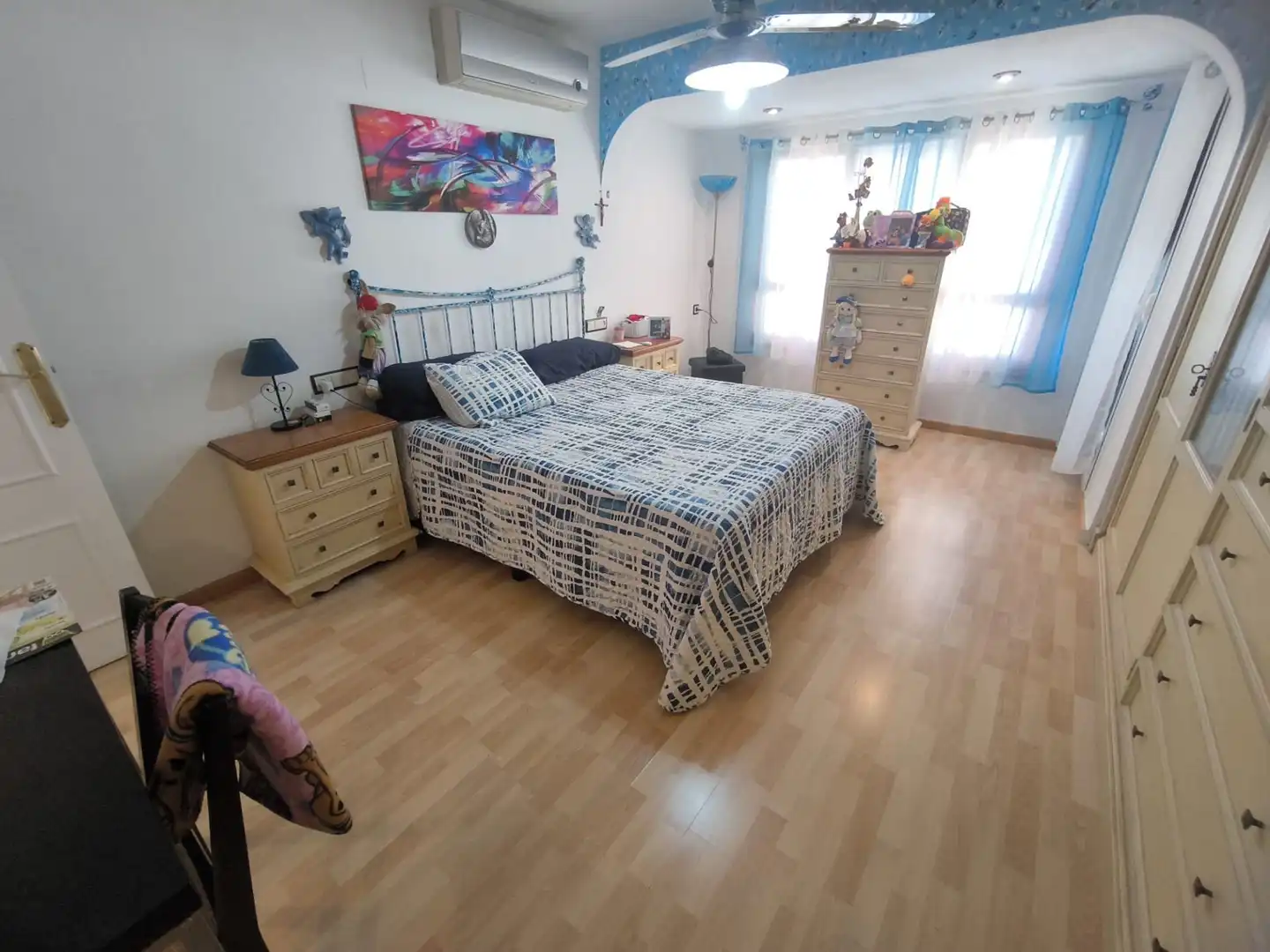Schlafzimmer von Wohnung zum Verkauf in Alcoy / Alcoi mit Klimaanlage und Abstellraum