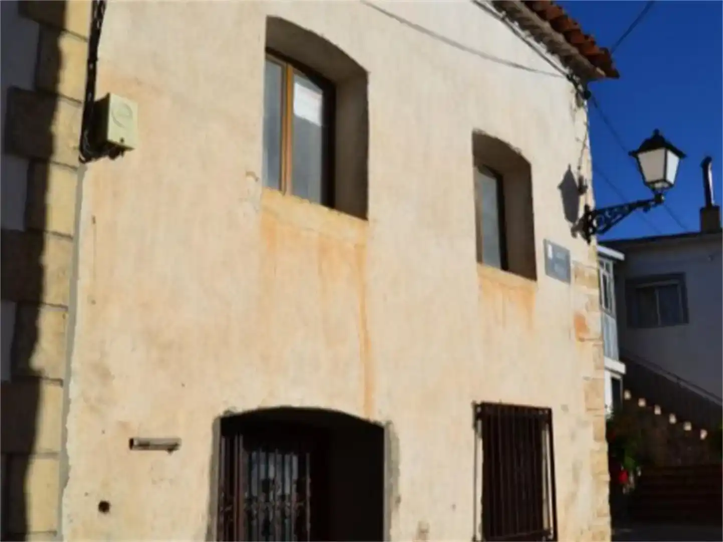 Vista exterior de Casa adosada en venda en Abánades