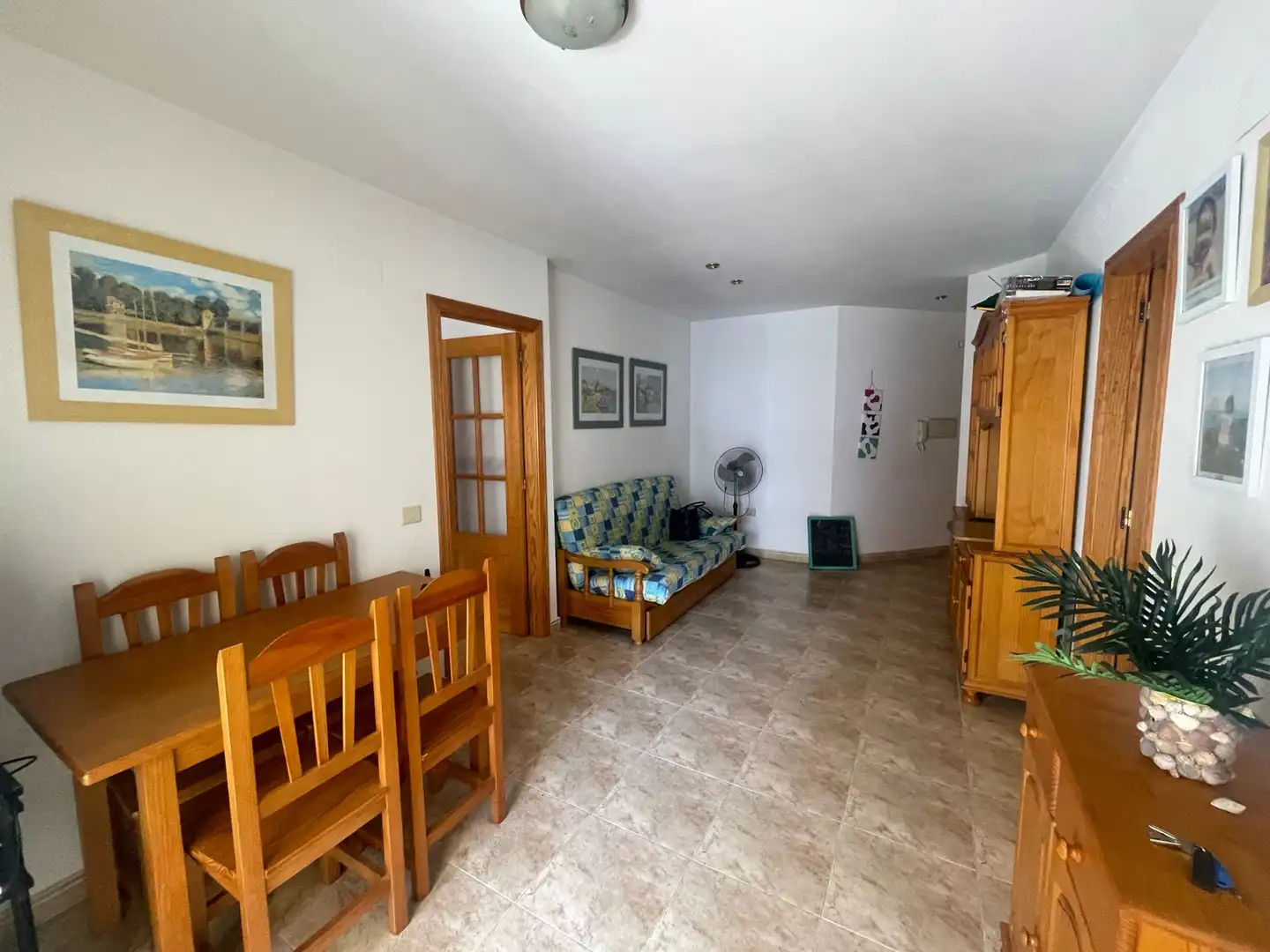 Sala d'estar de Apartament en venda en Moncofa amb Terrassa, Traster i Moblat