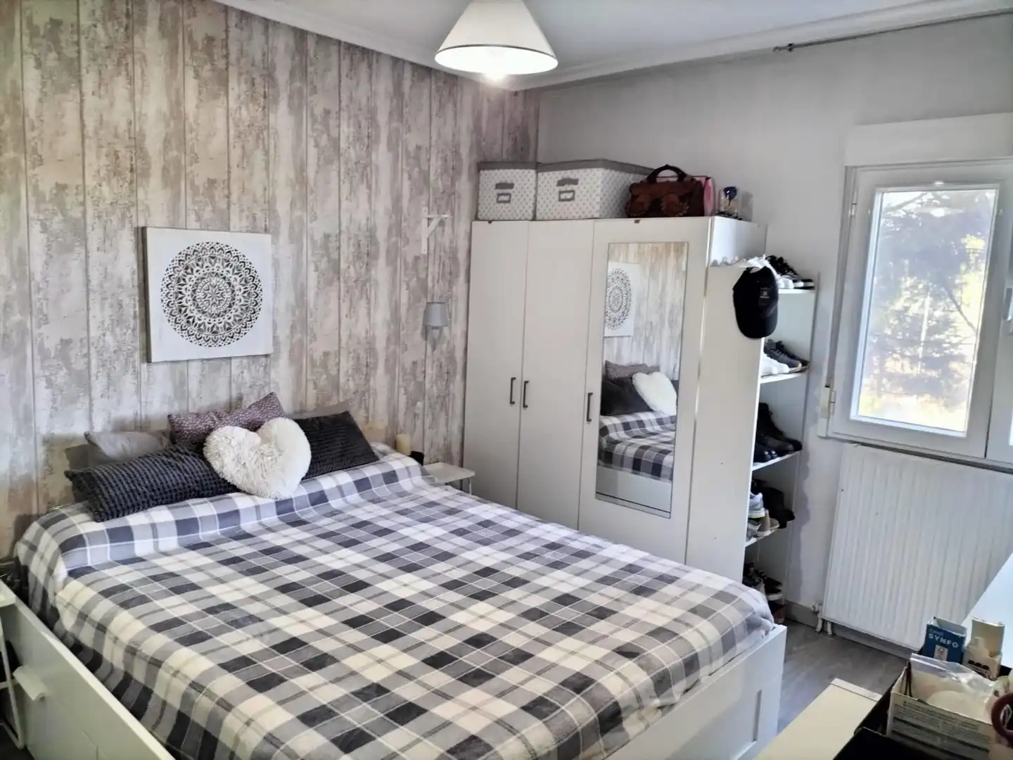 Schlafzimmer von Wohnung zum Verkauf in Villamuriel de Cerrato mit Heizung und Abstellraum