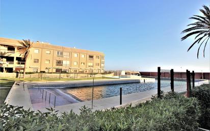 Swimming pool of Flat to rent in  Almería Capital  with Air Conditioner, Terrace and Furnished