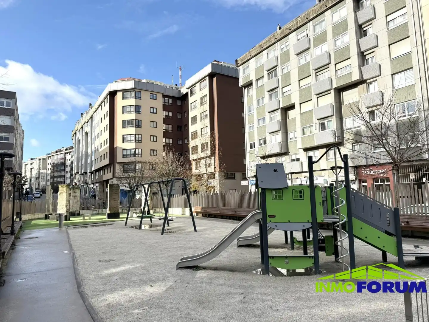 Vista exterior de Pis en venda en A Coruña Capital 