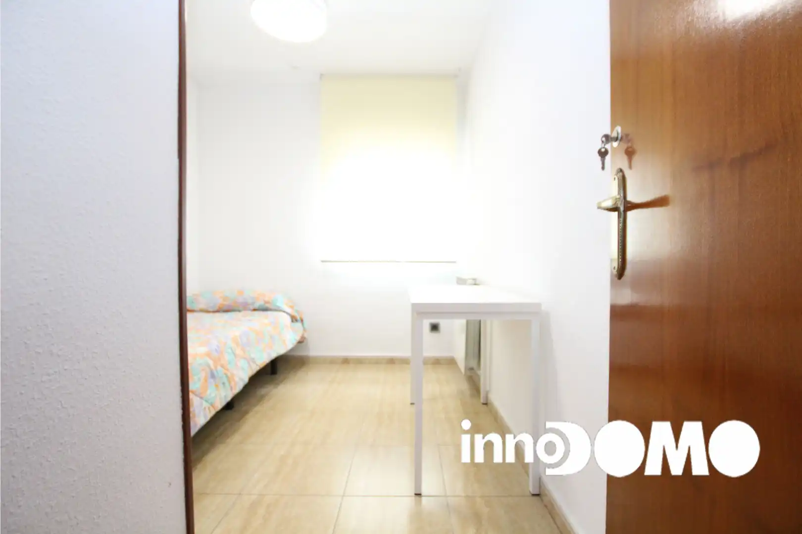 Bedroom of Houses for share in Getafe  with Air Conditioner, Heating and Private garden