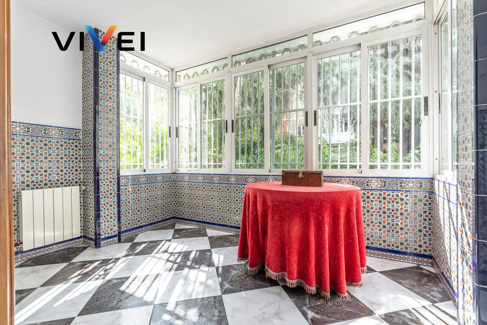 Garten von Erdgeschoss zum Verkauf in Madrid mit Heizung