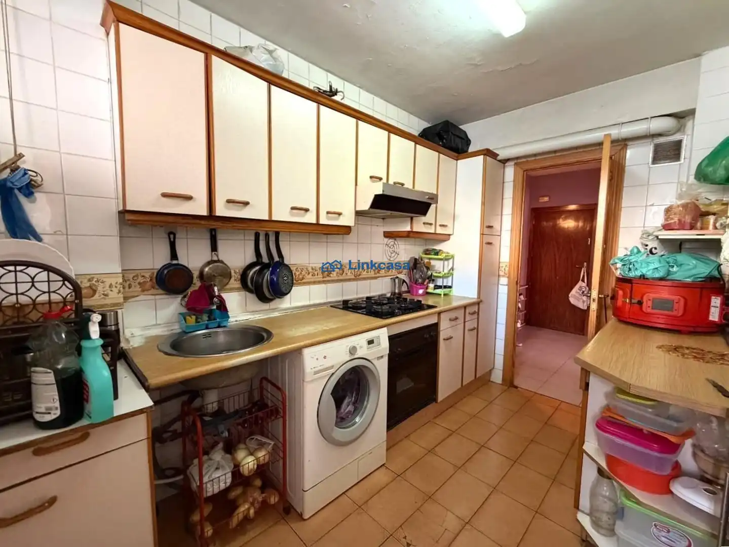 Kitchen of Flat for sale in Leganés  with Air Conditioner, Heating and Storage room