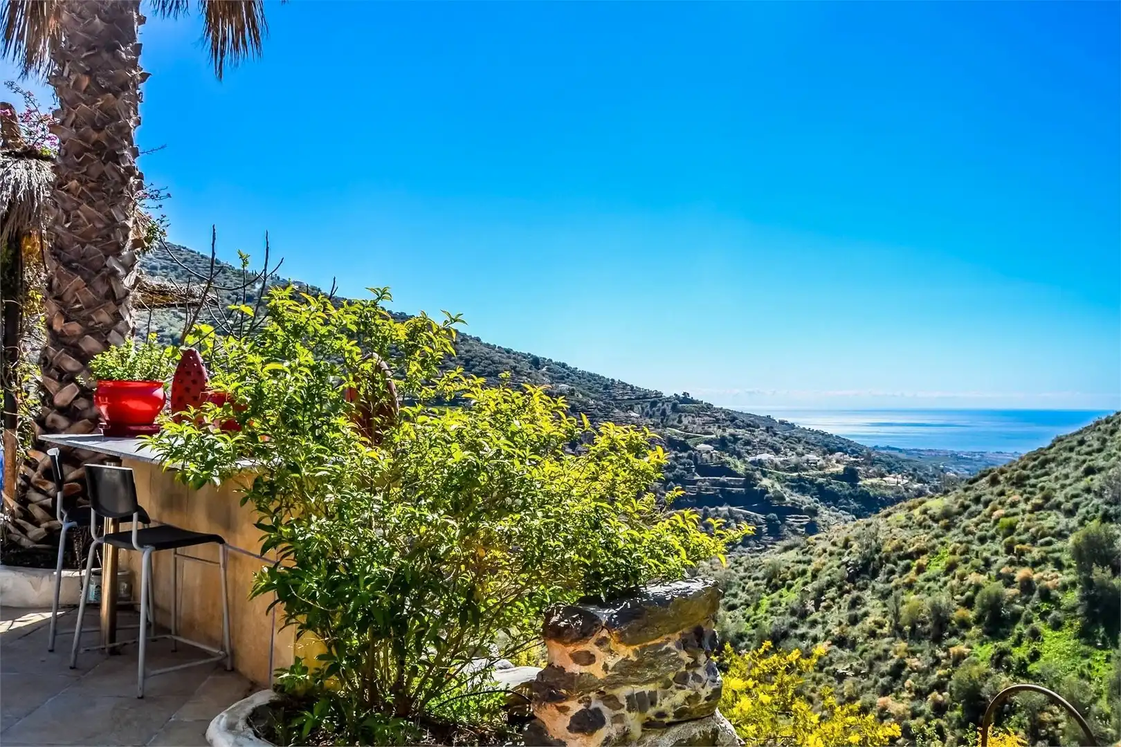 Vista exterior de Finca rústica en venda en Arenas amb Aire condicionat, Jardí privat i Terrassa