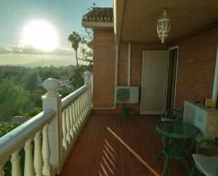 Terrassa de Casa o xalet en venda en Málaga Capital amb Aire condicionat, Calefacció i Jardí privat