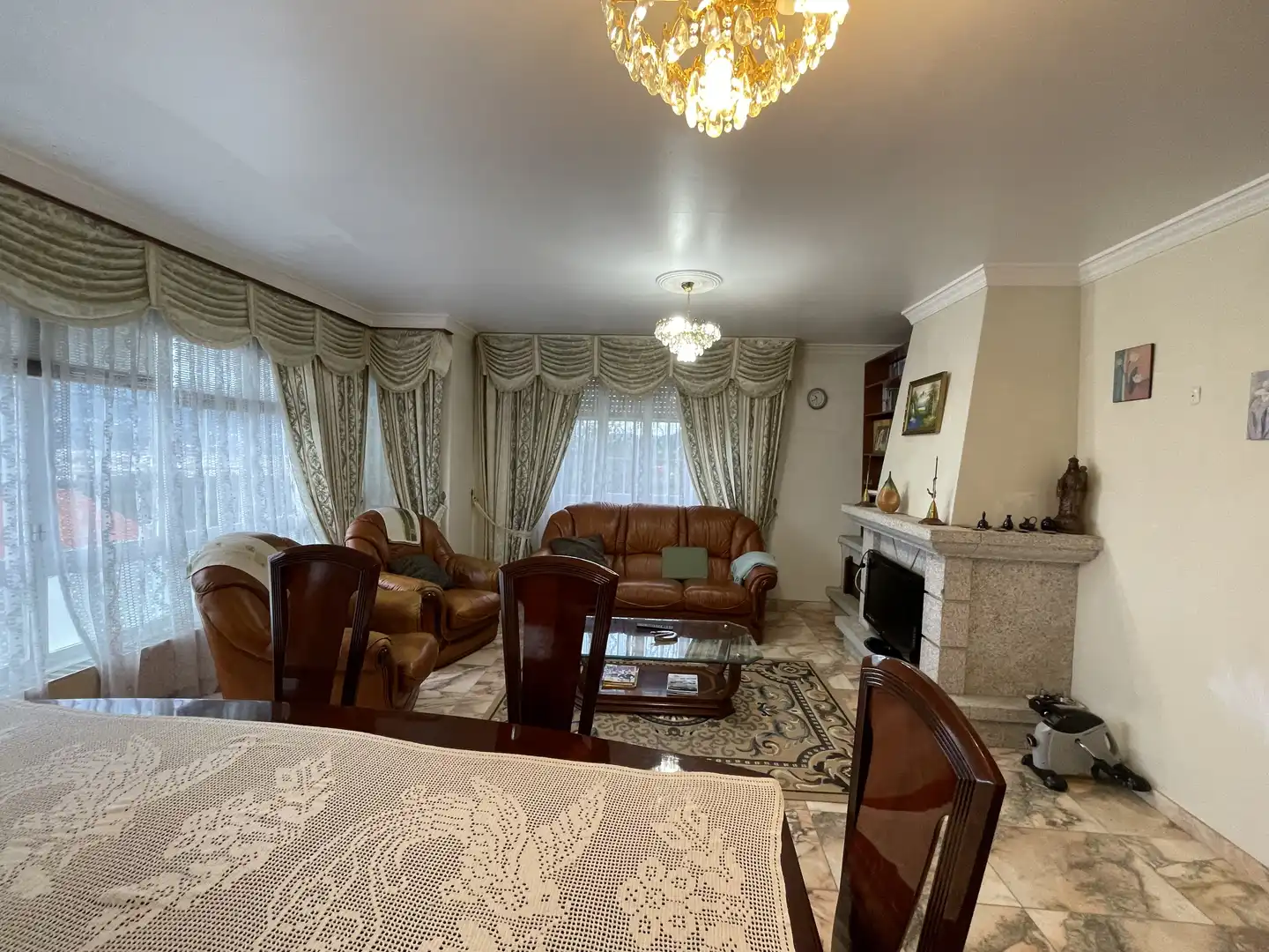 Sala de estar de Casa o chalet en venta en Cedeira con Calefacción, Jardín privado y Terraza