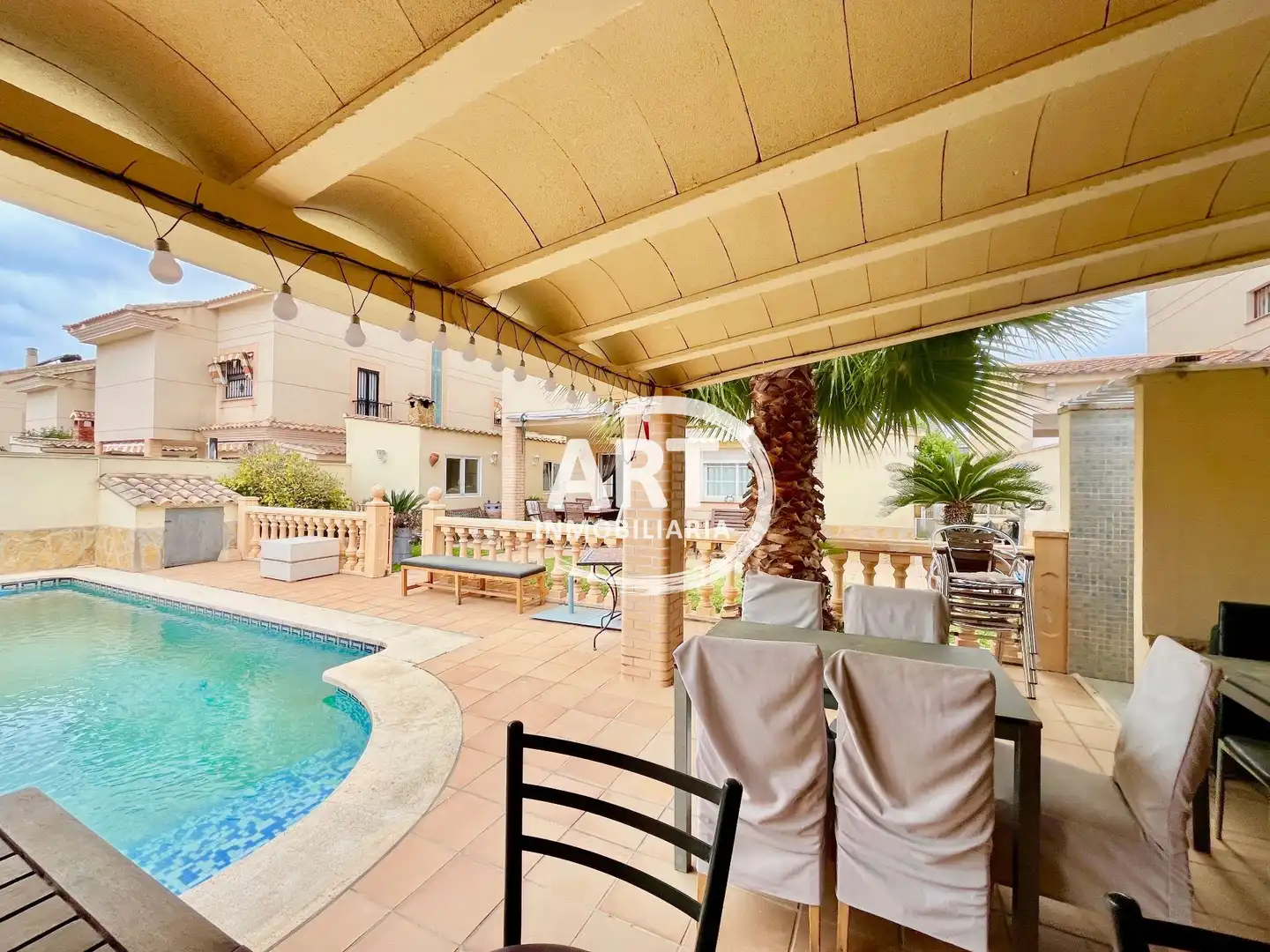 Garden of Houses for sale in L'Eliana  with Air Conditioner, Heating and Private garden