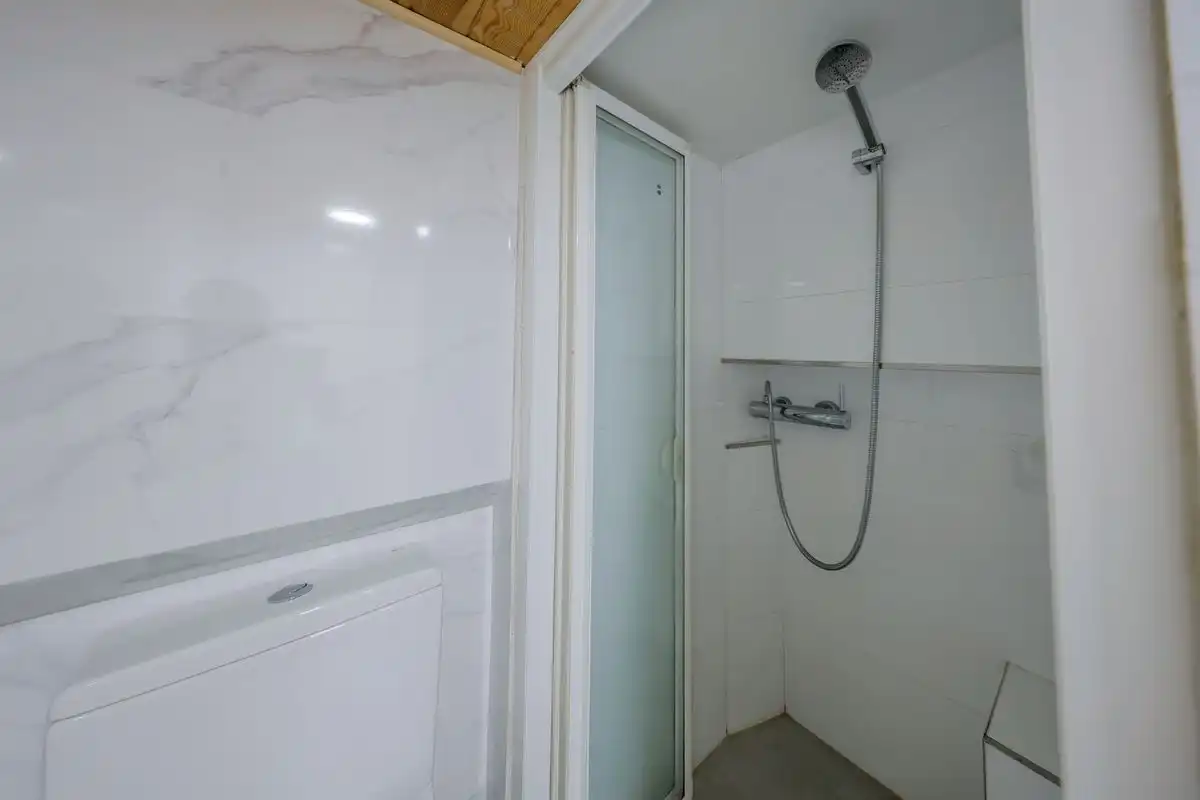 Bany de Dúplex de lloguer en Madrid amb Calefacció i Moblat