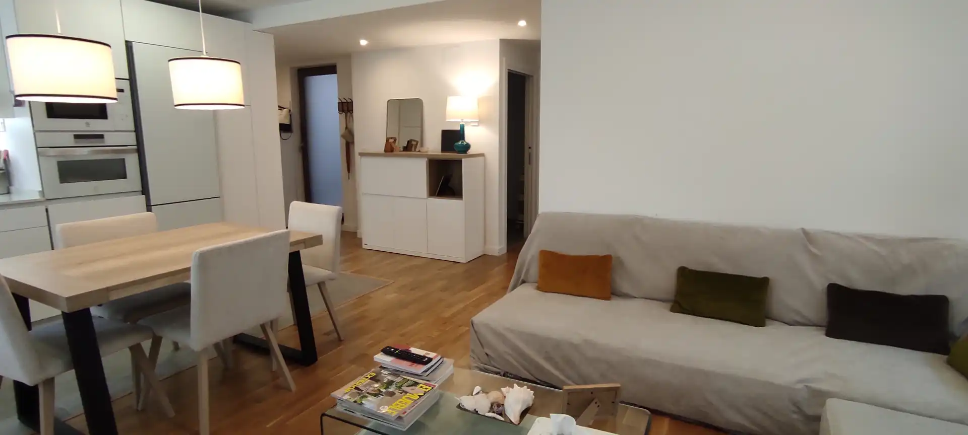 Wohnzimmer von Wohnung zum Verkauf in Valle de Trápaga-Trapagaran mit Heizung, Terrasse und Möbliert