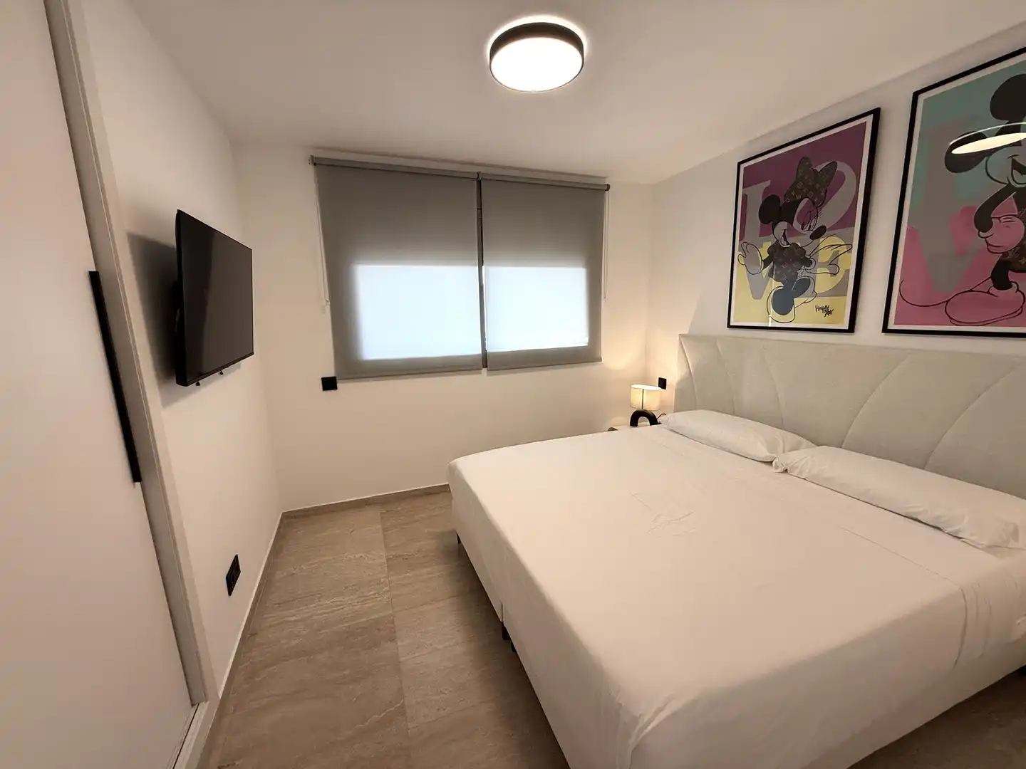 Habitación de Apartamento de alquiler en Eivissa con Aire acondicionado, Calefacción y Jardín privado