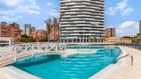 Swimming pool of Flat for sale in Benidorm  with Air Conditioner, Heating and Private garden