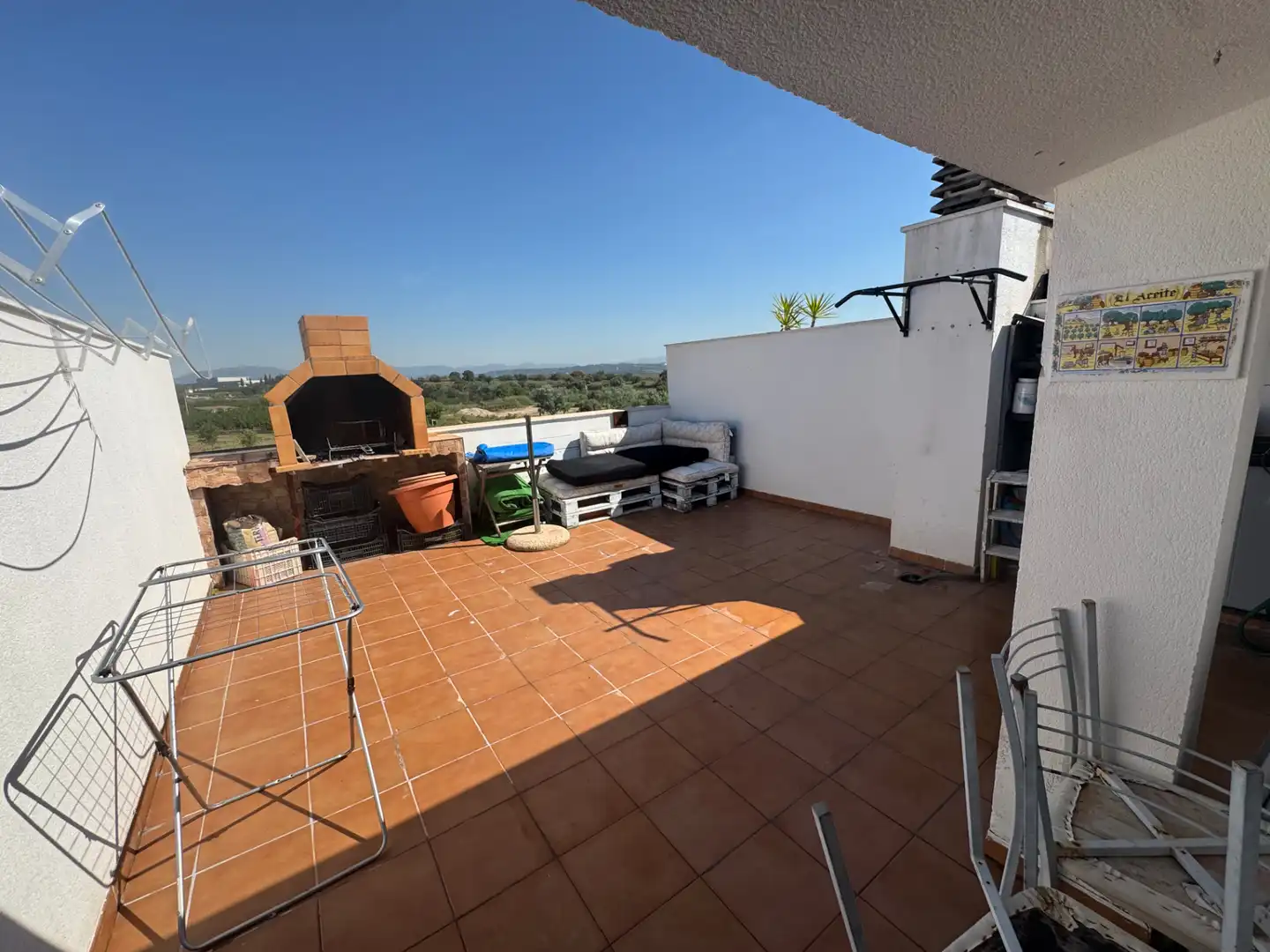 Terraza de Dúplex en venta en Vilallonga del Camp con Aire acondicionado, Terraza y Horno