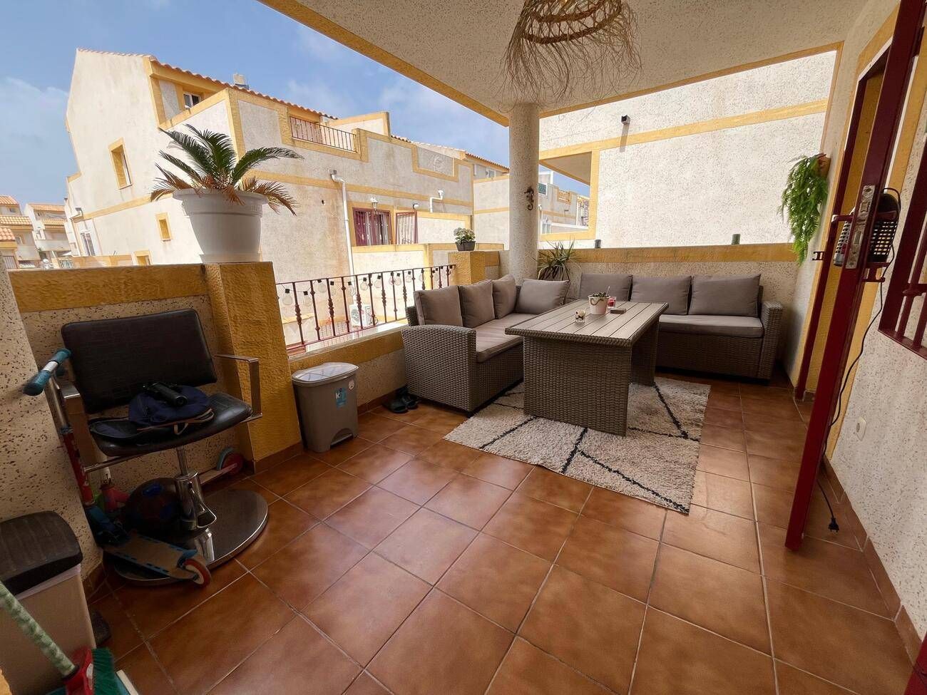 Terrace of Duplex for sale in Torrevieja  with Community pool