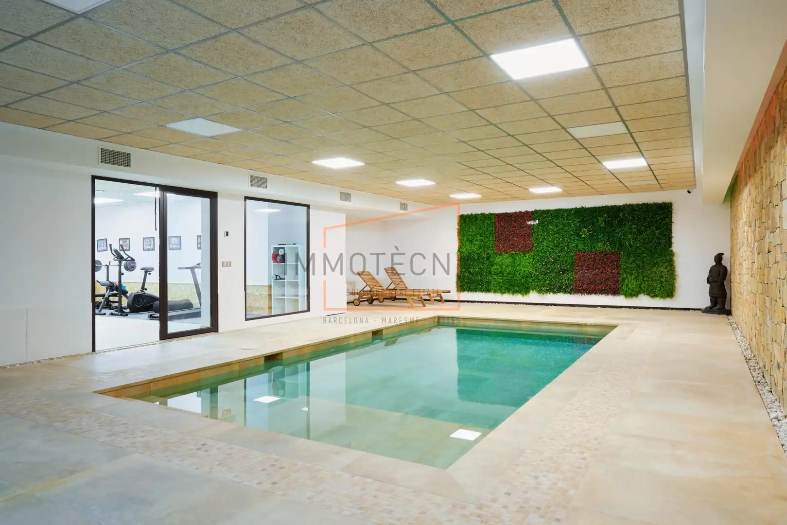 Piscina de Casa o xalet en venda en Santa Eulàlia de Ronçana amb Aire condicionat, Jardí privat i Terrassa