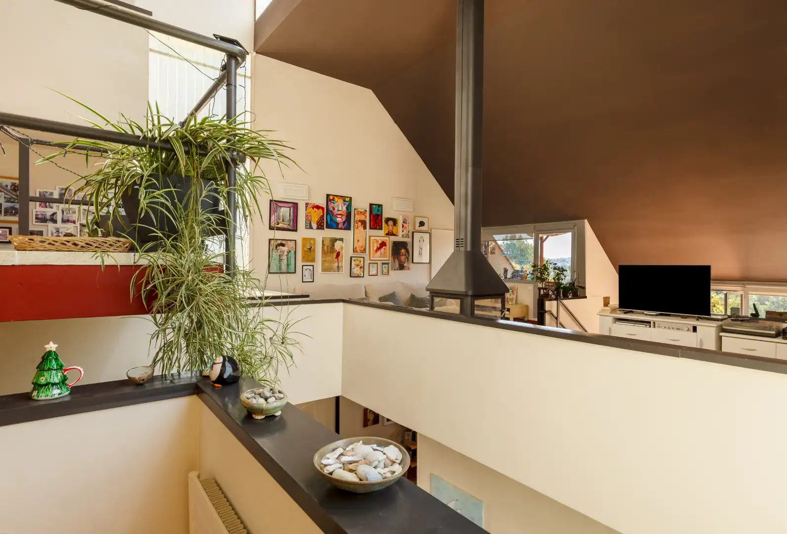 Sala d'estar de Casa o xalet en venda en Castellar del Vallès amb Aire condicionat, Calefacció i Jardí privat