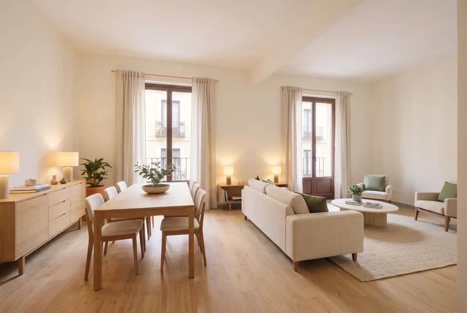 Sala de estar de Piso en venta en Madrid con Aire acondicionado, Calefacción y Balcón