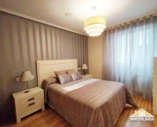 Bedroom of Apartment to rent in A Coruña Capital   with Heating, Parquet flooring and Furnished