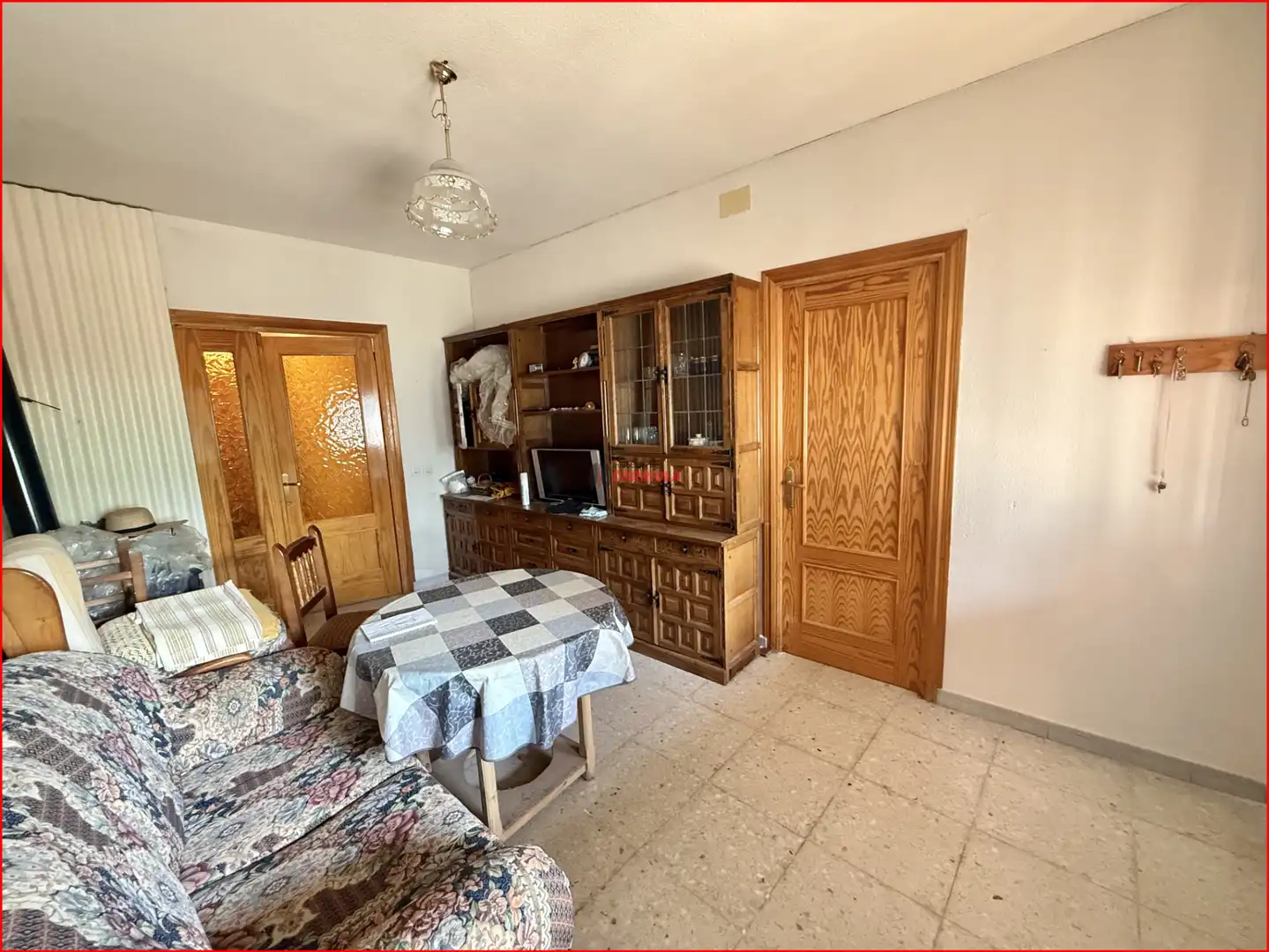 Sala d'estar de Casa adosada en venda en Alcabón amb Aire condicionat i Traster