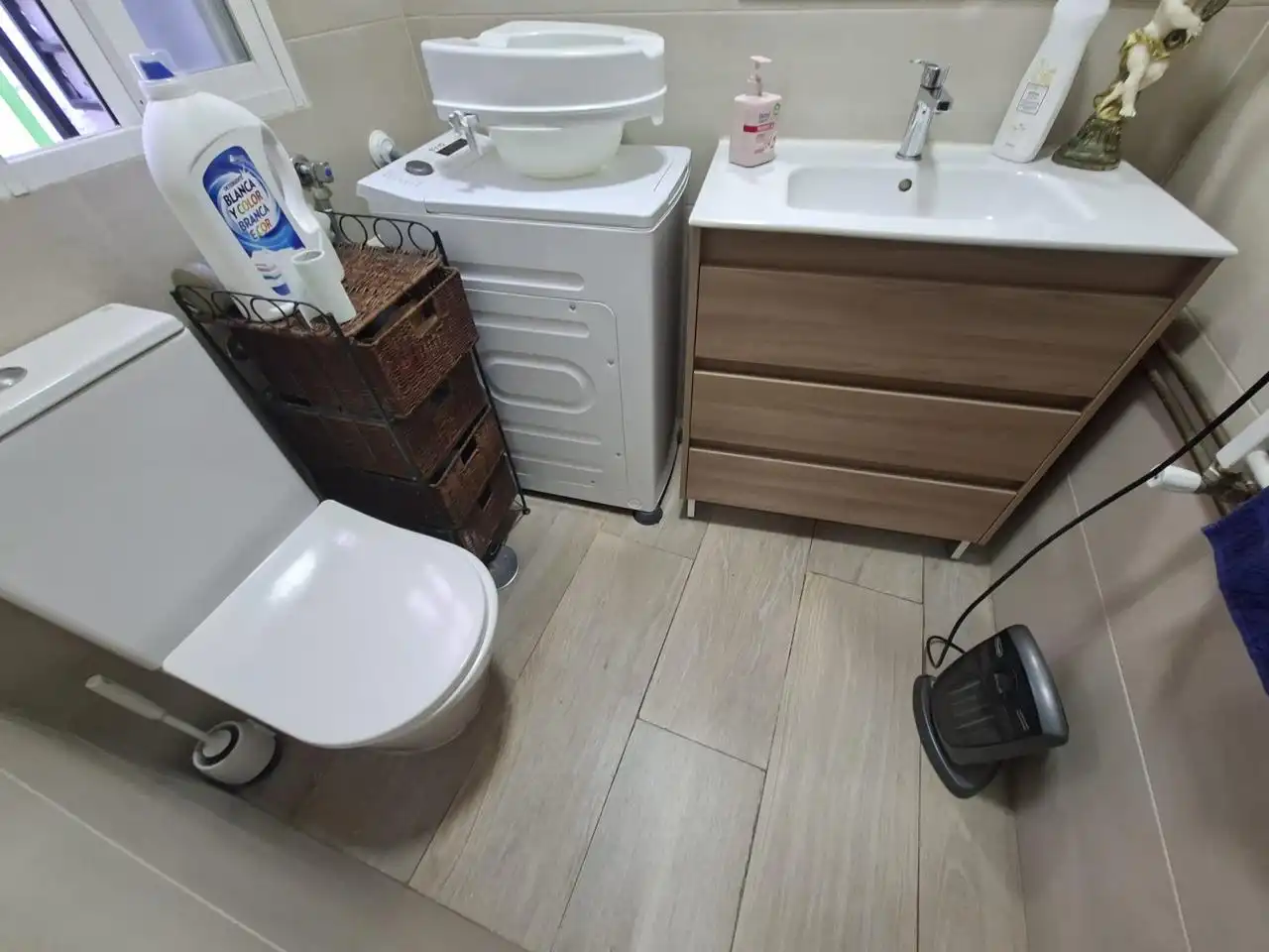 Baño de Casa o chalet en venta en Madrid con Calefacción y Amueblado