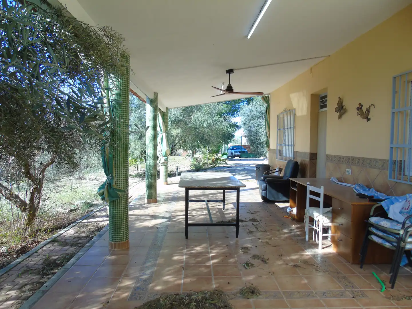Terraza de Finca rústica en venta en Molina de Segura con Aire acondicionado, Jardín privado y Amueblado