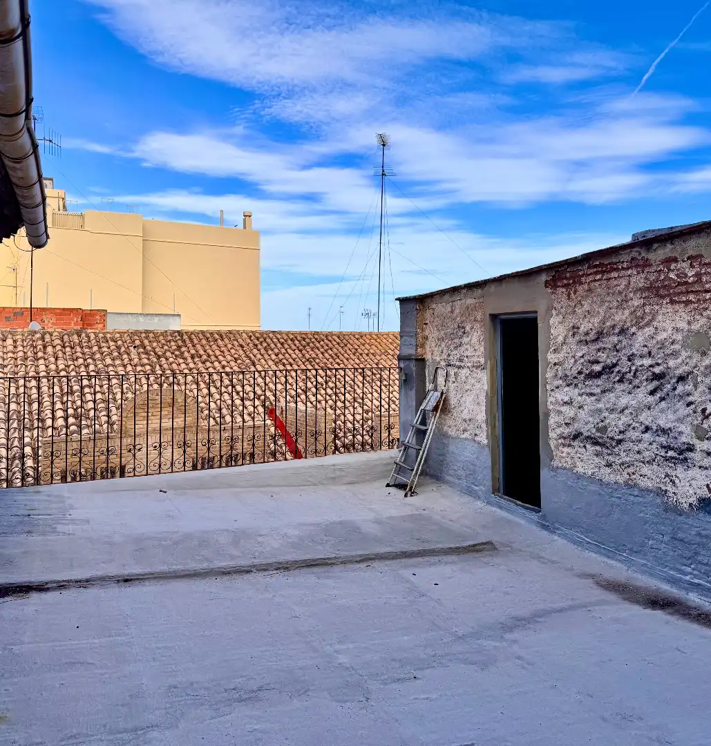 Vista exterior de Casa o xalet en venda en Massamagrell amb Terrassa i Balcó