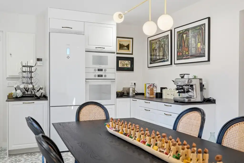 Cuina de Apartament en venda en  Palma de Mallorca amb Aire condicionat, Calefacció i Parquet
