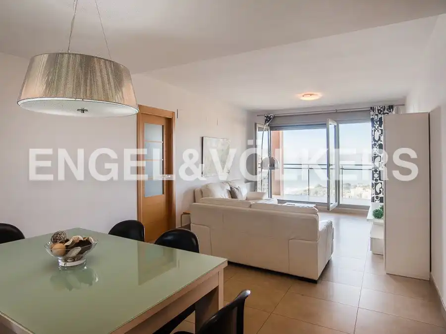 Sala d'estar de Àtic de lloguer en Oropesa del Mar / Orpesa amb Calefacció