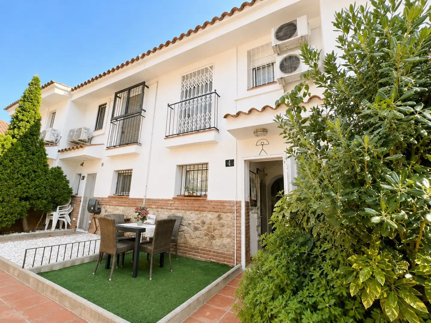 Jardí de Casa adosada en venda en Lloret de Mar amb Aire condicionat, Calefacció i Terrassa