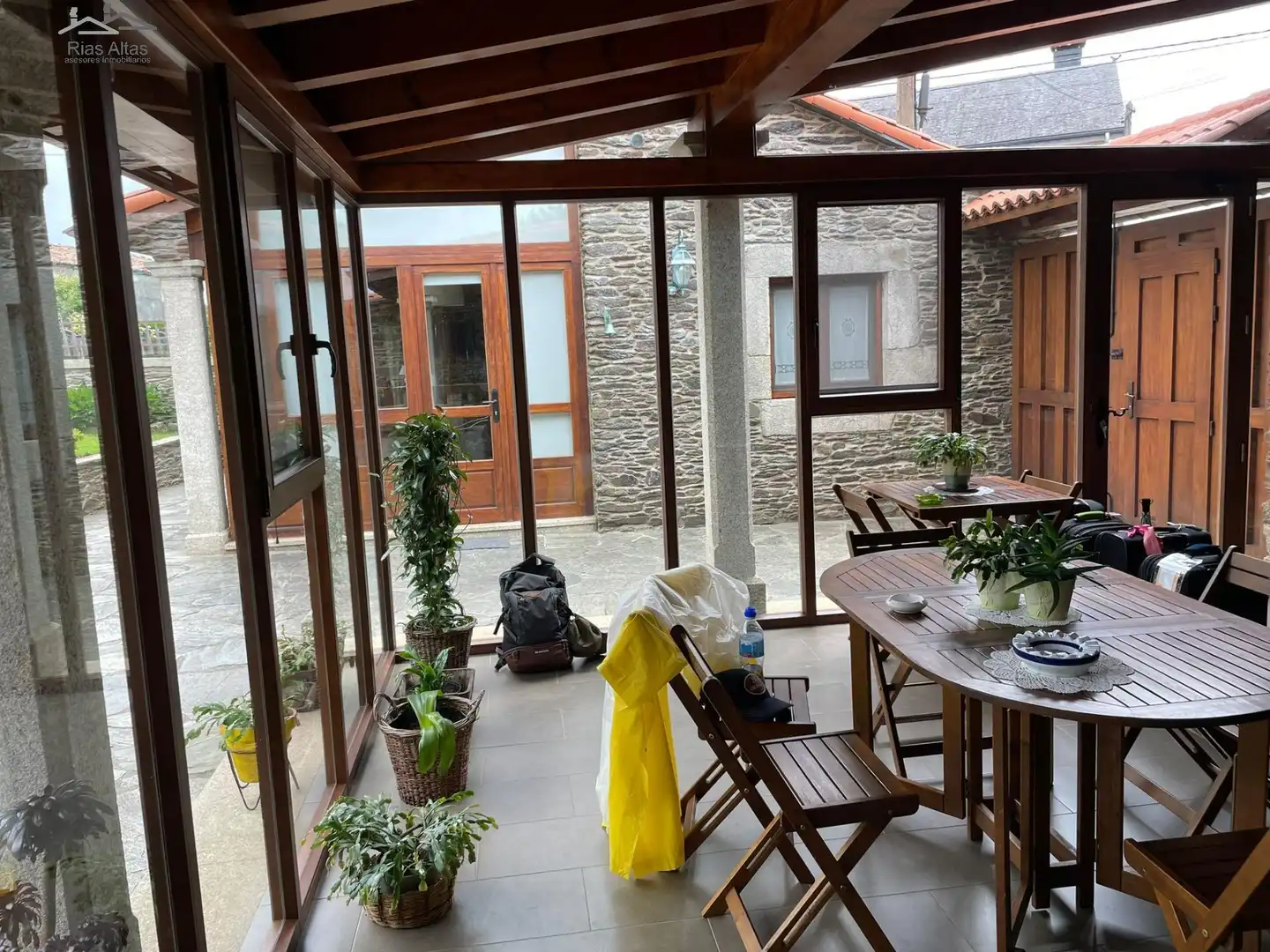 Terraza de Casa o chalet en venta en Ordes con Jardín privado y Trastero